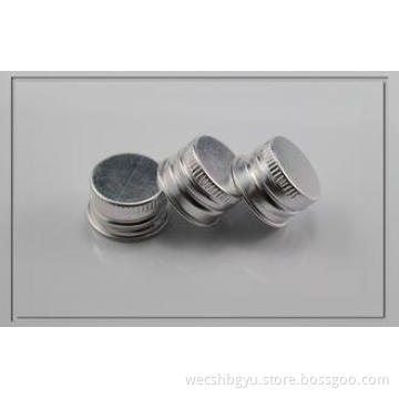 cosmetics / crafts Anodized Aluminum Screw Caps with PE foa